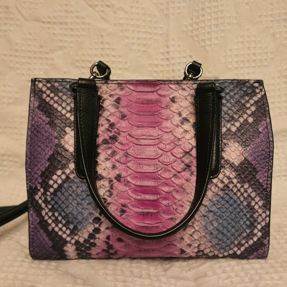 Coach Multicolor Snakeskin Women's Bag - Picture 9 of 15